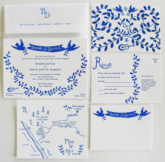 This fun and festive Mexicanthemed invitation ensemble sets the tone for 